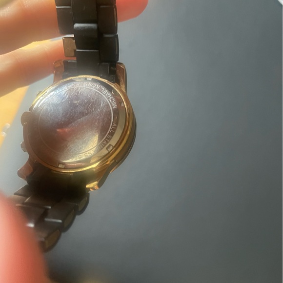 Michael Kors- Black and Gold watch - Picture 3 of 4